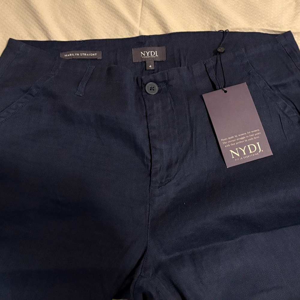 NYDJ Marilyn Straight Pants - Size 4 - Picture 12 of 13